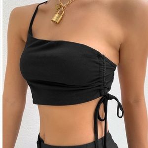 Black Crop Top